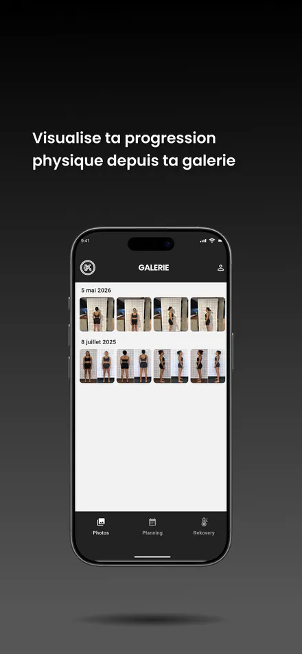 Galerie des photos de progression